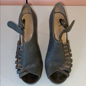 Nine West Leather Heels